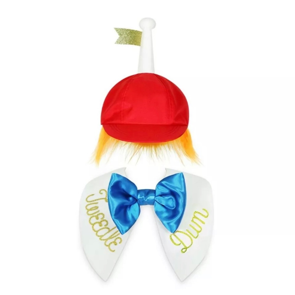 DISNEY Tweedledee/Tweedledum Adult Costume Accessories Alice in Wonderland NEW